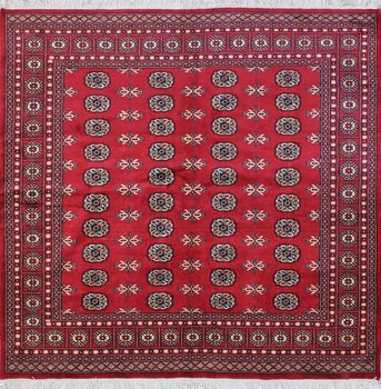 Bochara - Teppich aus Pakistan,  Schurwolle, Größe: 201x195cm Sonderpreis: € 822,-