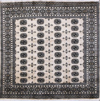Bochara - Teppich aus Pakistan,  Schurwolle, Größe: 198x204cm Sonderpreis: € 847,-