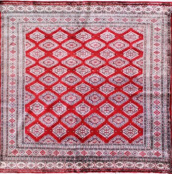 Bochara - Teppich aus Pakistan,  Schurwolle, Größe: 194x199cm Sonderpreis: € 810,-