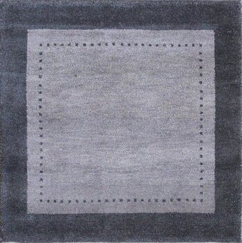 Gabbeh-Jumbo - Teppich aus Indien,  Schurwolle, Größe: 104x101cm Sonderpreis: € 138,-