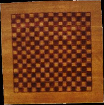 Gabbeh-Loribaff - Teppich aus Indien,  Neuseelandwolle, Größe: 202x204cm Sonderpreis: € 1.155,-