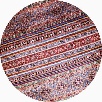 Gabbeh-Loribaff - Teppich aus Afghanistan ,  Ghazniwolle, Größe: 156x156cm Sonderpreis: € 1.211,-