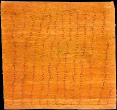 Gabbeh - Teppich aus Orient,  Schurwolle, Größe: 56x59cm Sonderpreis: € 67,-