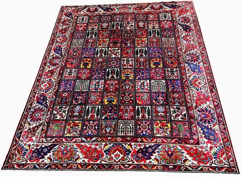 Bachtiar - Teppich aus Orient,  Schurwolle, Größe: 414x484cm Sonderpreis: € 5.251,-