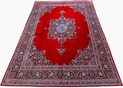 Keschan - Teppich aus Orient,  Schurwolle, Größe: 330x475cm Sonderpreis: € 4.928,-