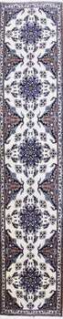 Nain - Teppich aus Orient,  Schurwolle, Größe: 83x418cm Sonderpreis: € 2.452,-