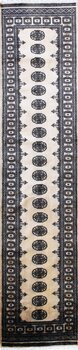 Bochara - Teppich aus Pakistan,  Schurwolle, Größe: 82x359cm Sonderpreis: € 695,-
