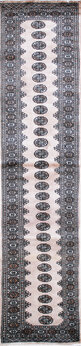 Bochara - Teppich aus Pakistan,  Schurwolle, Größe: 80x379cm Sonderpreis: € 636,-