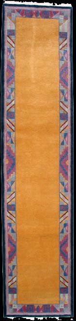 Tibet-Color - Teppich aus Nepal,  Schurwolle, Größe: 79x335cm Sonderpreis: € 229,-