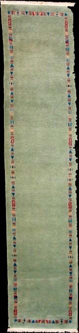 Tibet-Color - Teppich aus Nepal,  Schurwolle, Größe: 74x327cm Sonderpreis: € 210,-