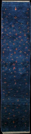 Gabbeh - Teppich aus Orient,  Schurwolle, Größe: 66x280cm Sonderpreis: € 354,-