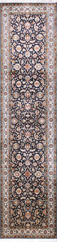 Kashmir-Seide - Teppich aus Kashmir,  Natur-Seide, Größe: 77x317cm Sonderpreis: € 1.789,-