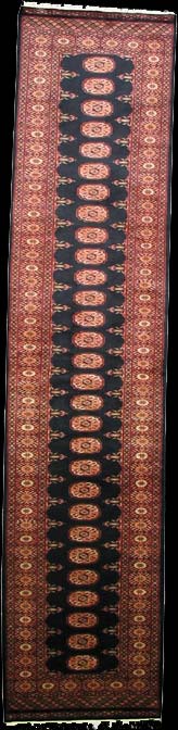 Bochara - Teppich aus Pakistan,  Schurwolle, Größe: 77x339cm Sonderpreis: € 295,-