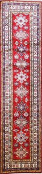 Kazak Exklusiv - Teppich aus Afghanistan ,  Ghazniwolle, Größe: 77x306cm Sonderpreis: € 926,-