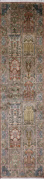 Kashmir-Seide - Teppich aus Kashmir,  Natur-Seide, Größe: 76x306cm Sonderpreis: € 1.705,-