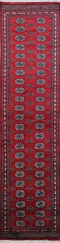 Bochara - Teppich aus Pakistan,  Schurwolle, Größe: 79x314cm Sonderpreis: € 520,-