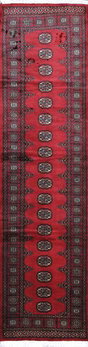 Bochara - Teppich aus Pakistan,  Schurwolle, Größe: 79x299cm Sonderpreis: € 495,-