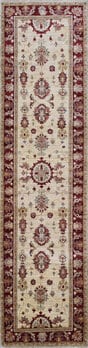 Ziegler-Chobi - Teppich aus Afghanistan ,  Ghazniwolle, Größe: 76x305cm Sonderpreis: € 911,-