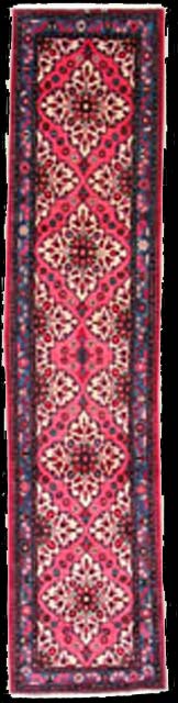 Rudbar - Teppich aus Orient,  Schurwolle, Größe: 71x313cm Sonderpreis: € 332,-