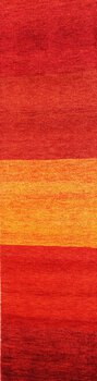 Gabbeh-Jumbo - Teppich aus Indien,  Schurwolle, Größe: 83x305cm Sonderpreis: € 266,-