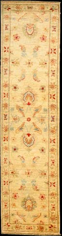 Ziegler-Chobi - Teppich aus Afghanistan ,  Ghazniwolle, Größe: 66x250cm Sonderpreis: € 312,-