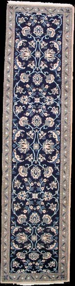 Nain - Teppich aus Orient,  Schurwolle, Größe: 75x302cm Sonderpreis: € 451,-