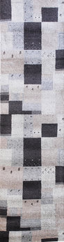 Gabbeh-Jumbo - Teppich aus Indien,  Schurwolle, Größe: 82x302cm Sonderpreis: € 260,-