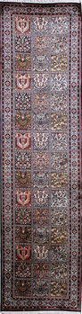 Kashmir-Seide - Teppich aus Kashmir,  Natur-Seide, Größe: 82x303cm Sonderpreis: € 1.821,-