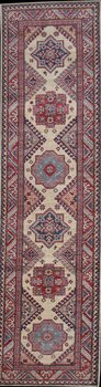Kazak Exklusiv - Teppich aus Afghanistan ,  Ghazniwolle, Größe: 77x312cm Sonderpreis: € 850,-
