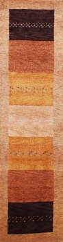 Gabbeh-Jumbo - Teppich aus Indien,  Schurwolle, Größe: 81x304cm Sonderpreis: € 259,-