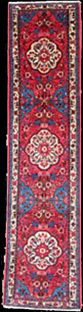 Rudbar - Teppich aus Orient,  Schurwolle, Größe: 74x315cm Sonderpreis: € 349,-
