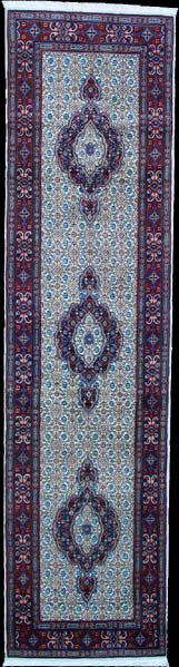 Moud - Teppich aus Orient,  Schurwolle, Größe: 77x299cm Sonderpreis: € 688,-
