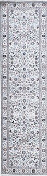 Nain - Teppich aus Indien,  Schafwolle/Seide, Größe: 85x305cm Sonderpreis: € 1.018,-