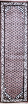 Mir - Teppich aus Indien,  Schurwolle, Größe: 74x267cm Sonderpreis: € 621,-