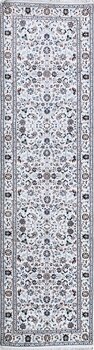 Nain - Teppich aus Indien,  Schafwolle/Seide, Größe: 83x306cm Sonderpreis: € 998,-