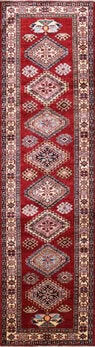 Kazak Exklusiv - Teppich aus Afghanistan ,  Ghazniwolle, Größe: 79x296cm Sonderpreis: € 919,-