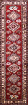 Kazak Exklusiv - Teppich aus Afghanistan ,  Ghazniwolle, Größe: 79x296cm Sonderpreis: € 919,-