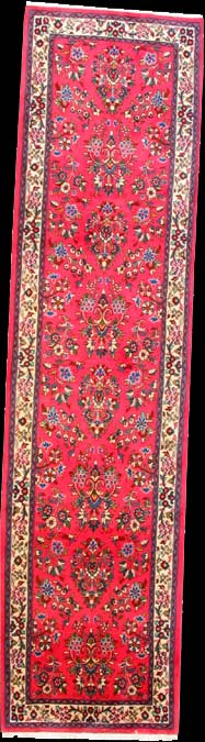 Sarough - Teppich aus Orient,  Schurwolle, Größe: 85x332cm Sonderpreis: € 636,-