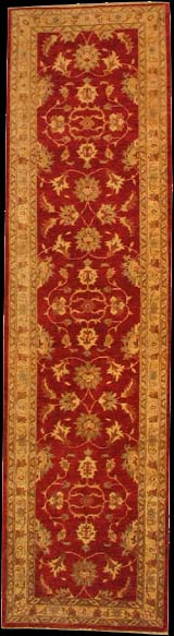 Ziegler-Chobi - Teppich aus Afghanistan ,  Ghazniwolle, Größe: 83x304cm Sonderpreis: € 859,-