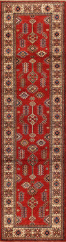 Kazak Exklusiv - Teppich aus Afghanistan ,  Ghazniwolle, Größe: 81x309cm Sonderpreis: € 983,-