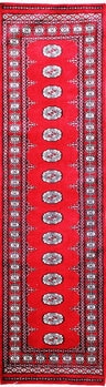 Bochara - Teppich aus Pakistan,  Schurwolle, Größe: 81x297cm Sonderpreis: € 568,-