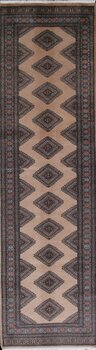 Bochara - Teppich aus Pakistan,  Schurwolle, Größe: 81x291cm Sonderpreis: € 347,-