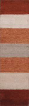 Gabbeh-Jumbo - Teppich aus Indien,  Schurwolle, Größe: 81x299cm Sonderpreis: € 255,-