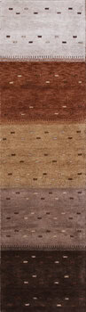 Gabbeh-Jumbo - Teppich aus Indien,  Schurwolle, Größe: 83x301cm Sonderpreis: € 328,-