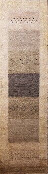 Gabbeh-Jumbo - Teppich aus Indien,  Schurwolle, Größe: 77x268cm Sonderpreis: € 217,-