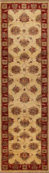 Ziegler-Chobi - Teppich aus Afghanistan ,  Ghazniwolle, Größe: 84x289cm Sonderpreis: € 954,-