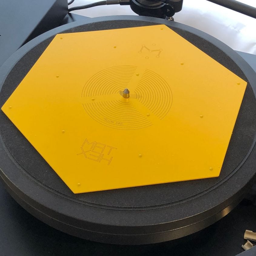 Hexmat Yellow Bird Phono Record Isolator