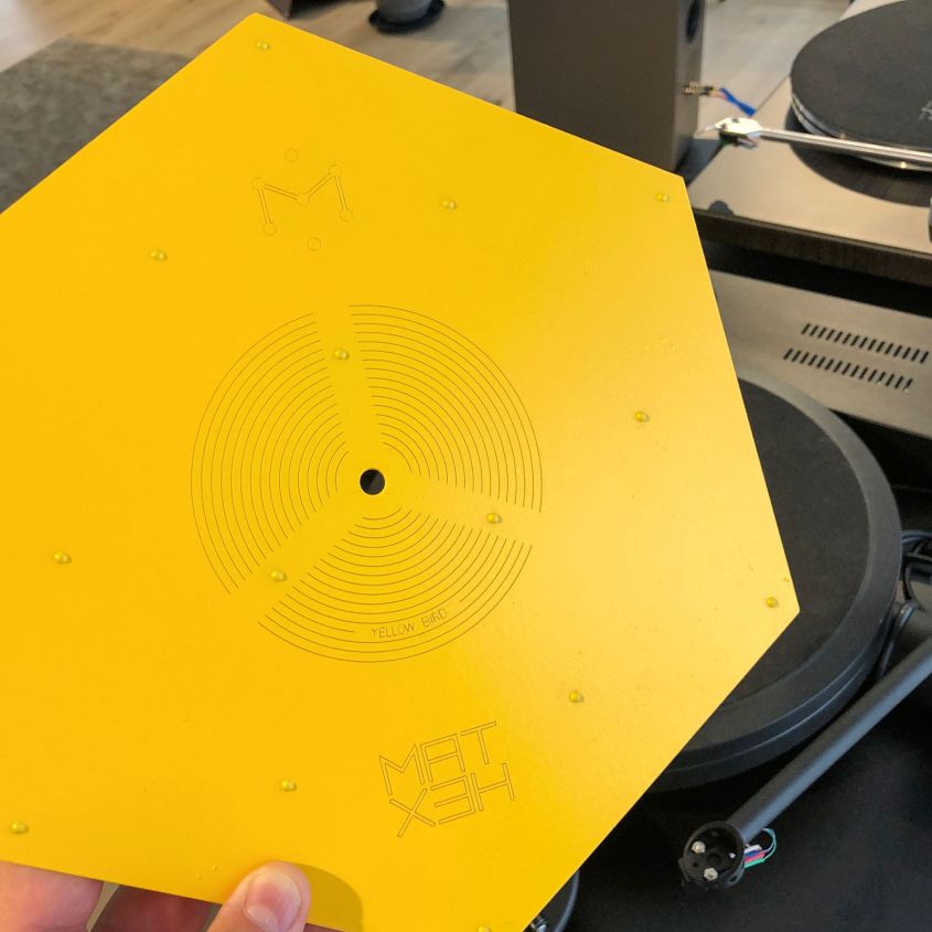 Hexmat Yellow Bird Phono Record Isolator