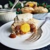 Stollen Mince Pies with marzipan