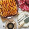 Spiced Peach Tart Tatin - gluten free, dairy free and egg free too.